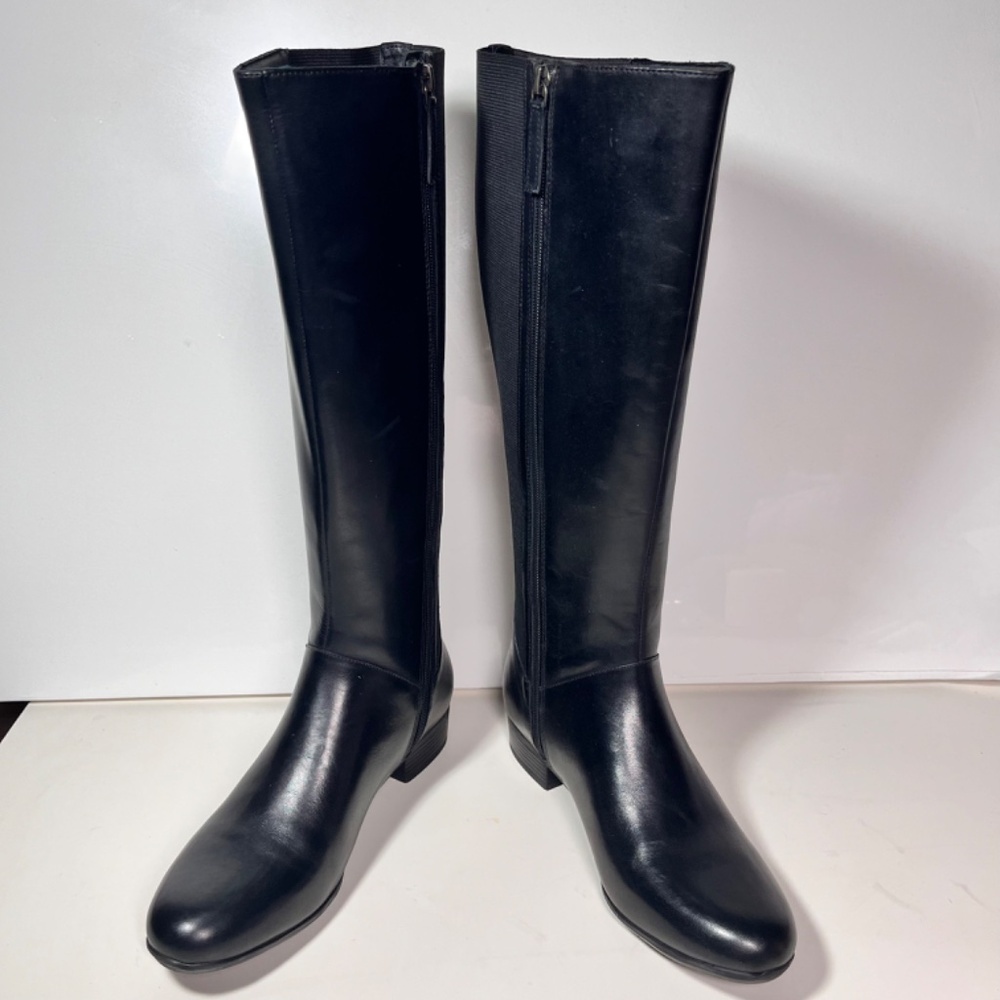Trotters Misty Wide Shaft Knee High Boots - Picture 3 of 5